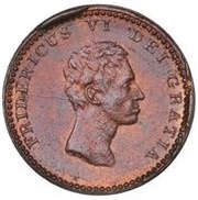 3 Skilling - Frederik VI obverse image