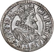 6 Skilling Dansk - Christian IV Schilling Dansch obverse image