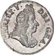 8 Skilling Dansk - Christian V obverse image