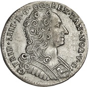 8 Skilling Dansk - Frederik IV Bust type obverse image