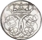 1 Mark Dansk - Christian V obverse image