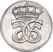 1 Mark Dansk - Christian V obverse image