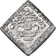 ¼ Speciedaler - Frederik III Largesse issue, Denmark, 1648 reverse image