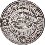 ½ Krone - Frederik III reverse image