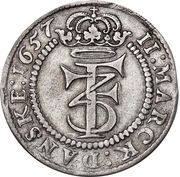 2 Mark Dansk - Frederik III obverse image