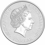 1 Dollar - Elizabeth II 4th Portrait - Alphabet Collection - Letter G - Silver Proof obverse image