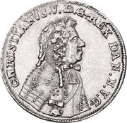 2 Mark Dansk "Bondedreng" - Christian V obverse image