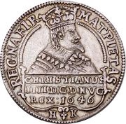 ½ Speciedaler - Christian IV Bust type II obverse image