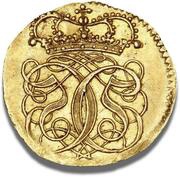 ¼ Ducat / 3 Mark - Christian V obverse image