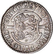 4 Mark Dansk - Frederik III, Denmark, 1652-1653 reverse image