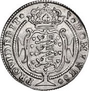 4 Mark Dansk - Frederik III Type III, Denmark, 1653-1658 reverse image