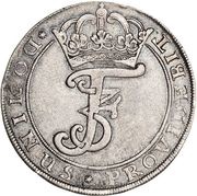 4 Mark Danske - Frederik III Motto on obverse; type III obverse image