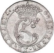 4 Mark Dansk - Christian V Ornate monogram obverse image