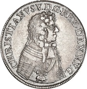 4 Mark Dansk "Bondedreng" - Christian V obverse image