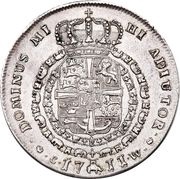 4 Mark Dansk "Rytterkrone" - Frederik IV Type 1, Denmark, 1711 reverse image
