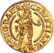 ½ Dukat - Christian IV Hebræermønt obverse image