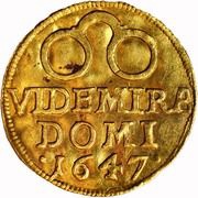 ½ Ducat - Christian IV, Denmark, 1647 reverse image