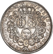 1 Speciedaler - Frederik III, Denmark, 1668-1669 reverse image