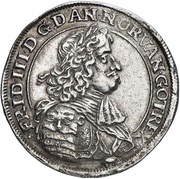 1 Speciedaler - Frederik III King's motto on reverse obverse image