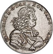 1 Speciedaler - Frederik III Without King's motto obverse image