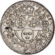 1 Speciedaler - Frederik III Without King's motto, Denmark, 1669 reverse image