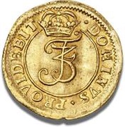 ½ Dukat / 6 Mark - Frederick III obverse image