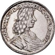 1 Speciedaler - Christian V Danish East India Co. Trade coinage obverse image