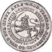 6 Mark "Rejsedaler" - Frederik IV Royal visit in Norway, Denmark, 1704 reverse image