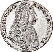 6 Mark "Rejsedaler" - Christian VI Royal Visit in Norway obverse image