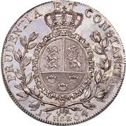 1 Speciedaler - Frederik V Type II, Denmark, 1764-1789 reverse image