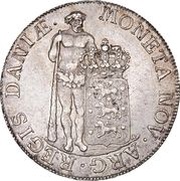 1 Albertsdaler Trade coinage obverse image