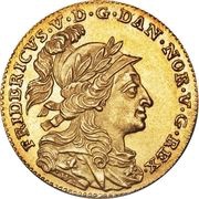 12 Mark - Frederik V obverse image
