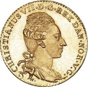 12 Mark - Christian VII obverse image