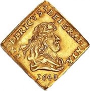 1 Ducat - Frederik III Largesse issue obverse image
