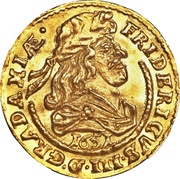 1 Ducat - Frederik III obverse image