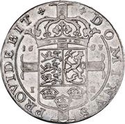 2 Speciedaler - Frederik III, Denmark, 1662-1664 reverse image