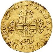 1 Ducat - Frederik III, Denmark, 1662-1664 reverse image