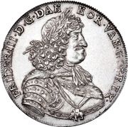 2 Speciedaler - Frederik III Without King's motto obverse image