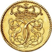 1 Ducat - Christian V, Denmark, 1675 reverse image