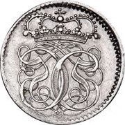 1 Ducat - Christian V Silver pattern strike, Denmark, 1675 reverse image