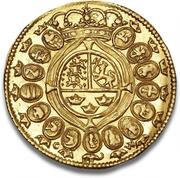 1 Ducat - Christian V, Denmark, 1690 reverse image