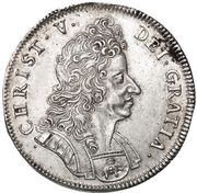 3 Krone - Christian V obverse image