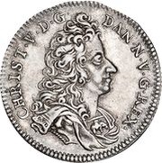 1 Ducat - Frederik IV Accession; pattern silver strike, Denmark, 1699 reverse image