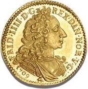1 Ducat - Frederik IV obverse image
