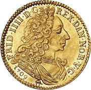 1 Ducat - Frederik IV obverse image
