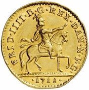 1 Ducat - Frederick IV obverse image