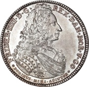 3 Krone - Frederik IV obverse image