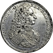 3 Krone - Frederik IV White metal pattern obverse image