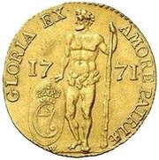 1 Ducat Species - Christian VII Trade Coinage obverse image