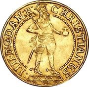 2 Ducats - Christian IV Hebræermønt obverse image